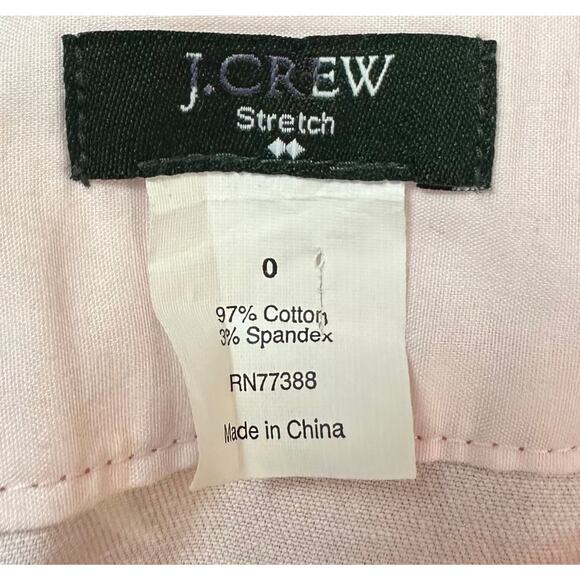 2/$15 Vintage Y2K J. Crew Floral Cotton Mini Skirt Purple Stretch Pockets Size 0 - Picture 4 of 6